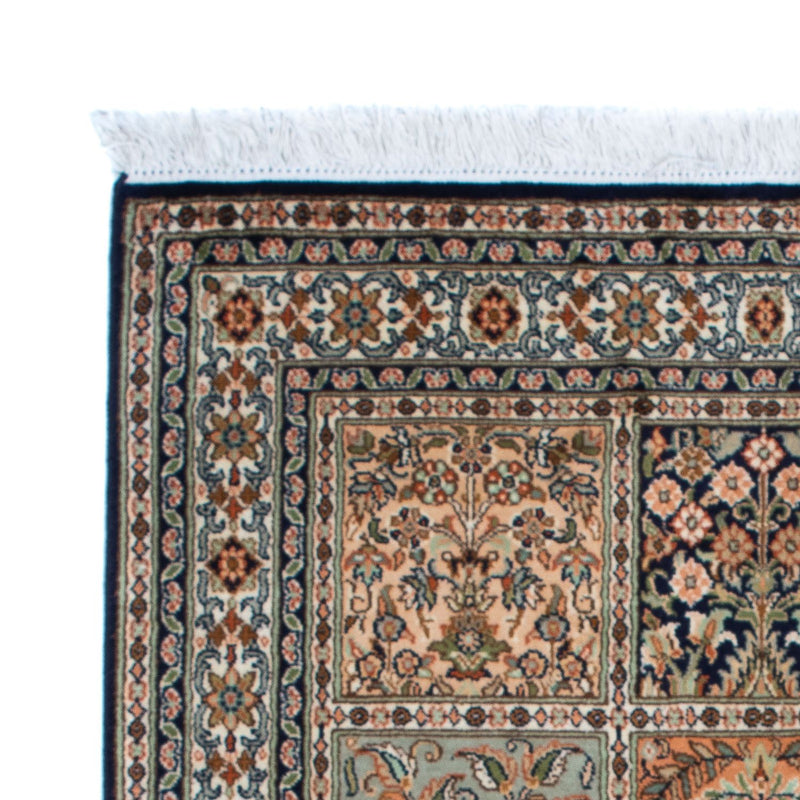 Alfombra de seda - Seda de Cachemira - 150 x 92 cm - multicolor