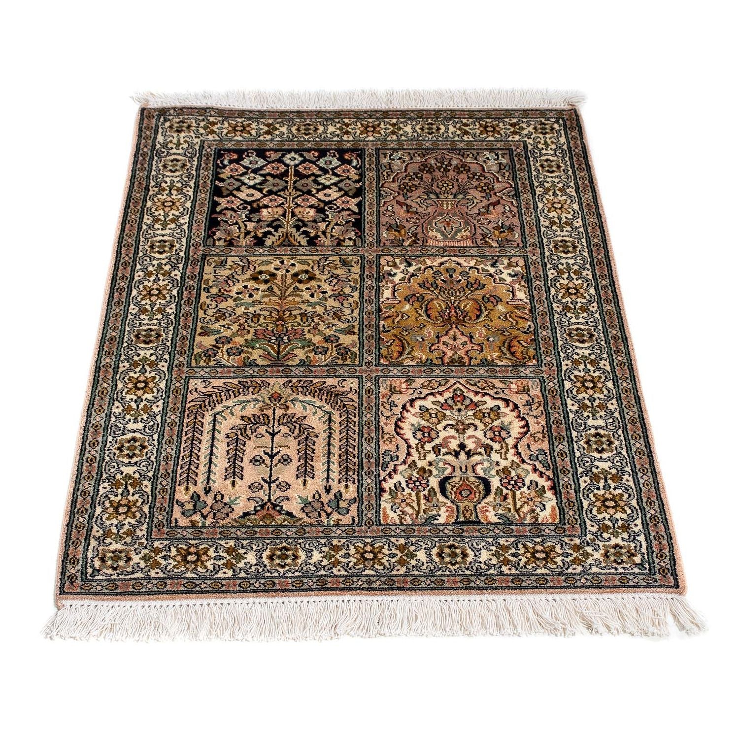 Alfombra persa - Clásica - 96 x 63 cm - multicolor