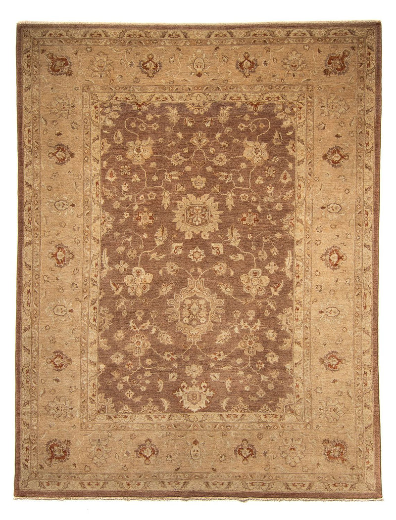 Alfombra Ziegler - 369 x 270 cm - marrón oscuro