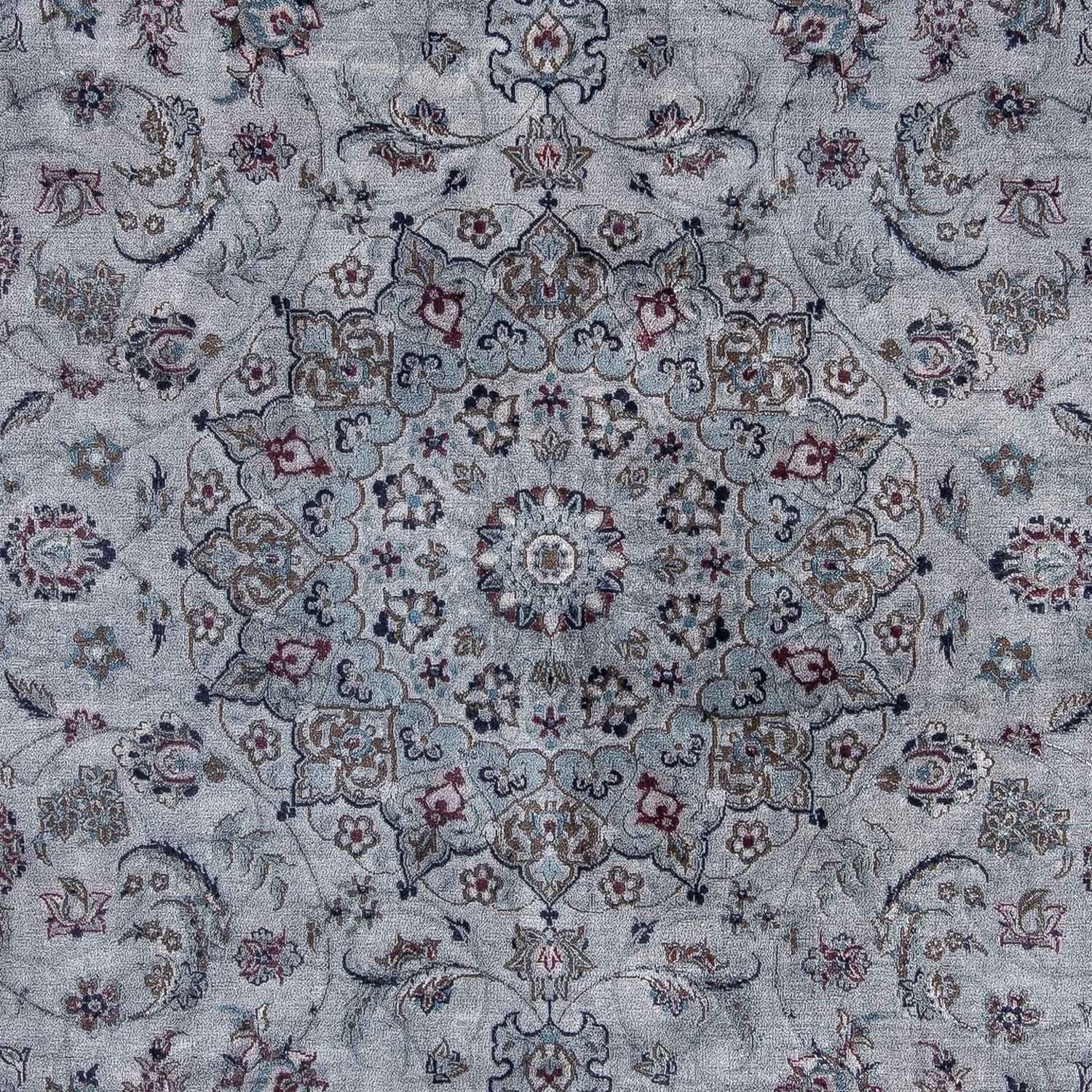 Alfombra persa - Nain - 296 x 202 cm - gris