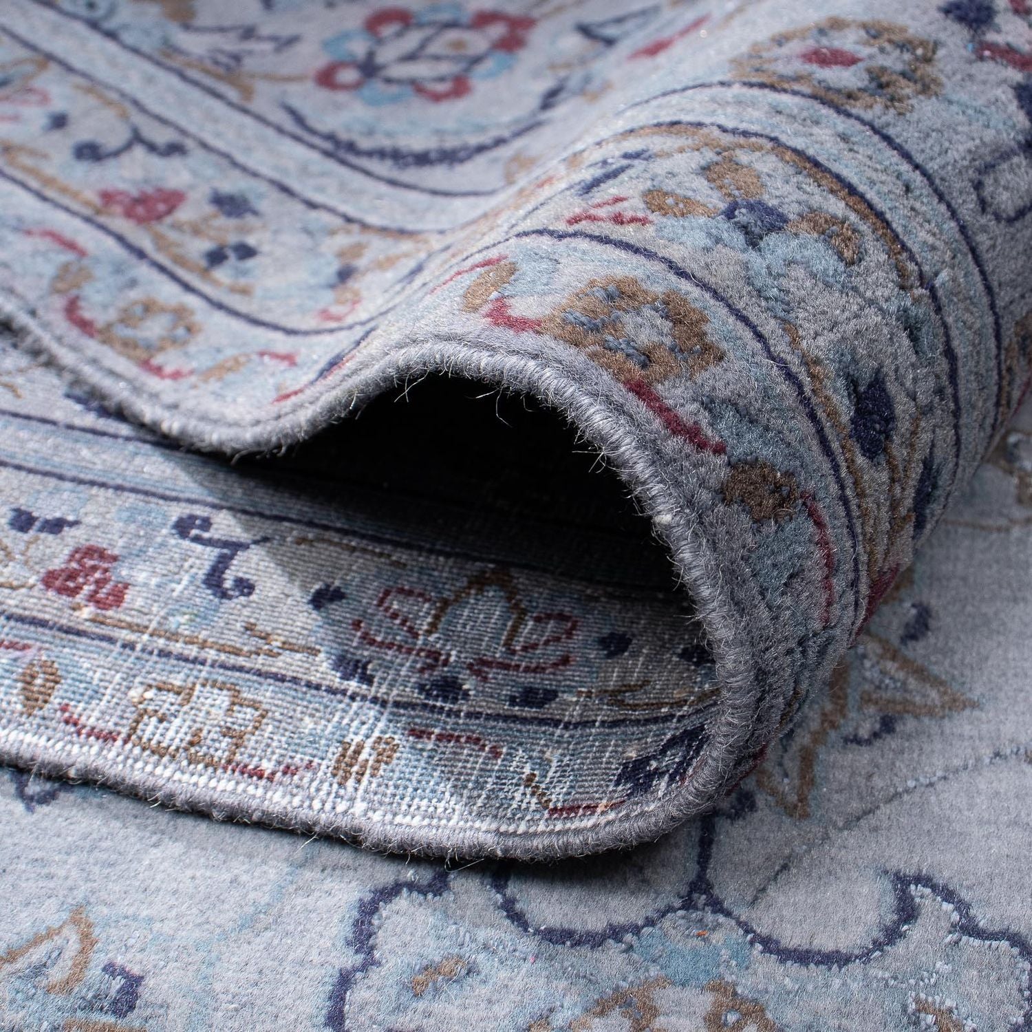 Alfombra persa - Nain - 296 x 202 cm - gris
