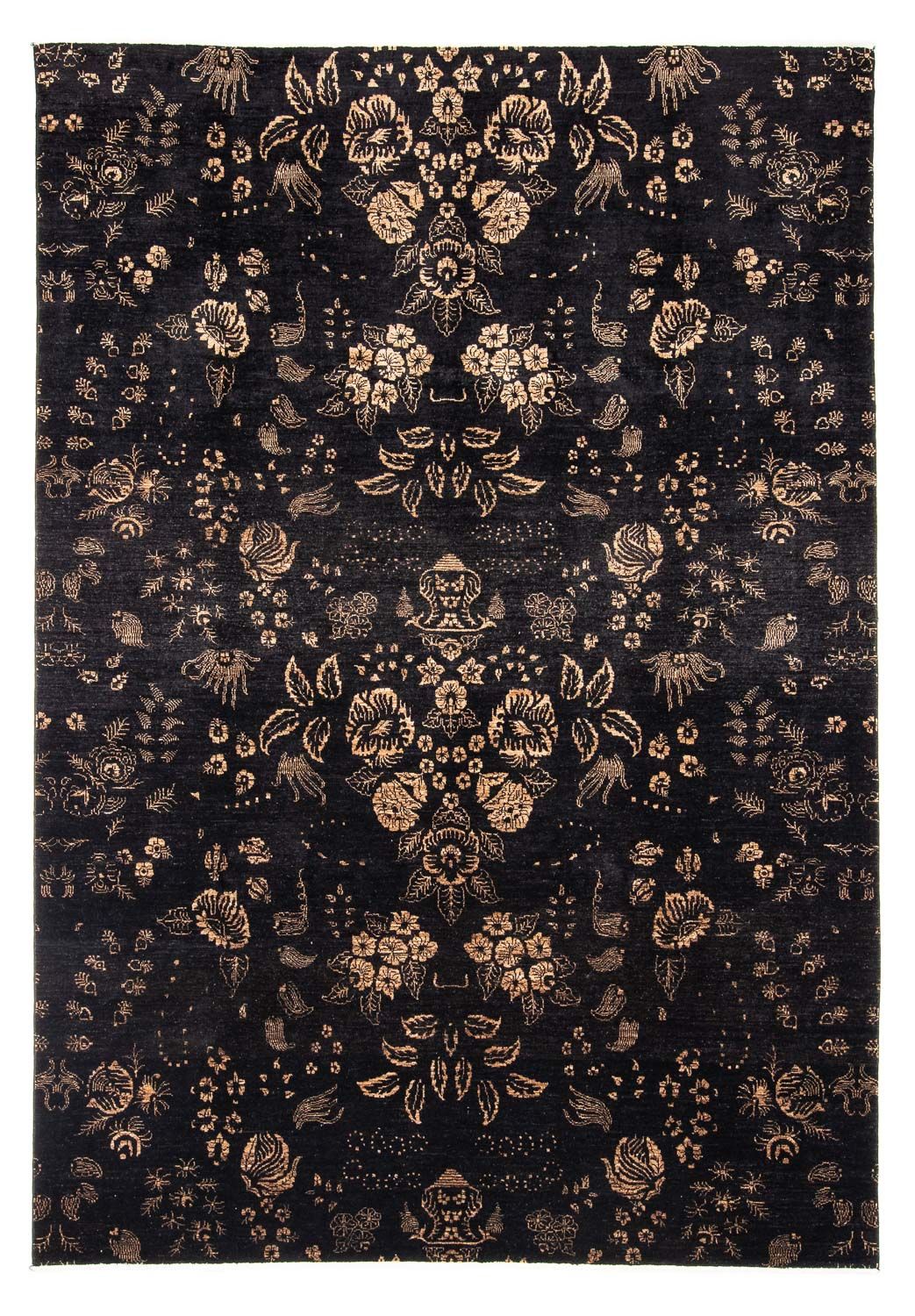 Alfombra de diseño - 297 x 210 cm - azul oscuro