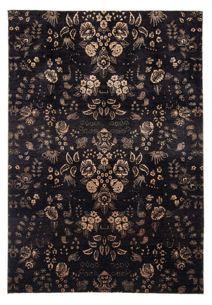 Alfombra de diseño - 297 x 210 cm - azul oscuro