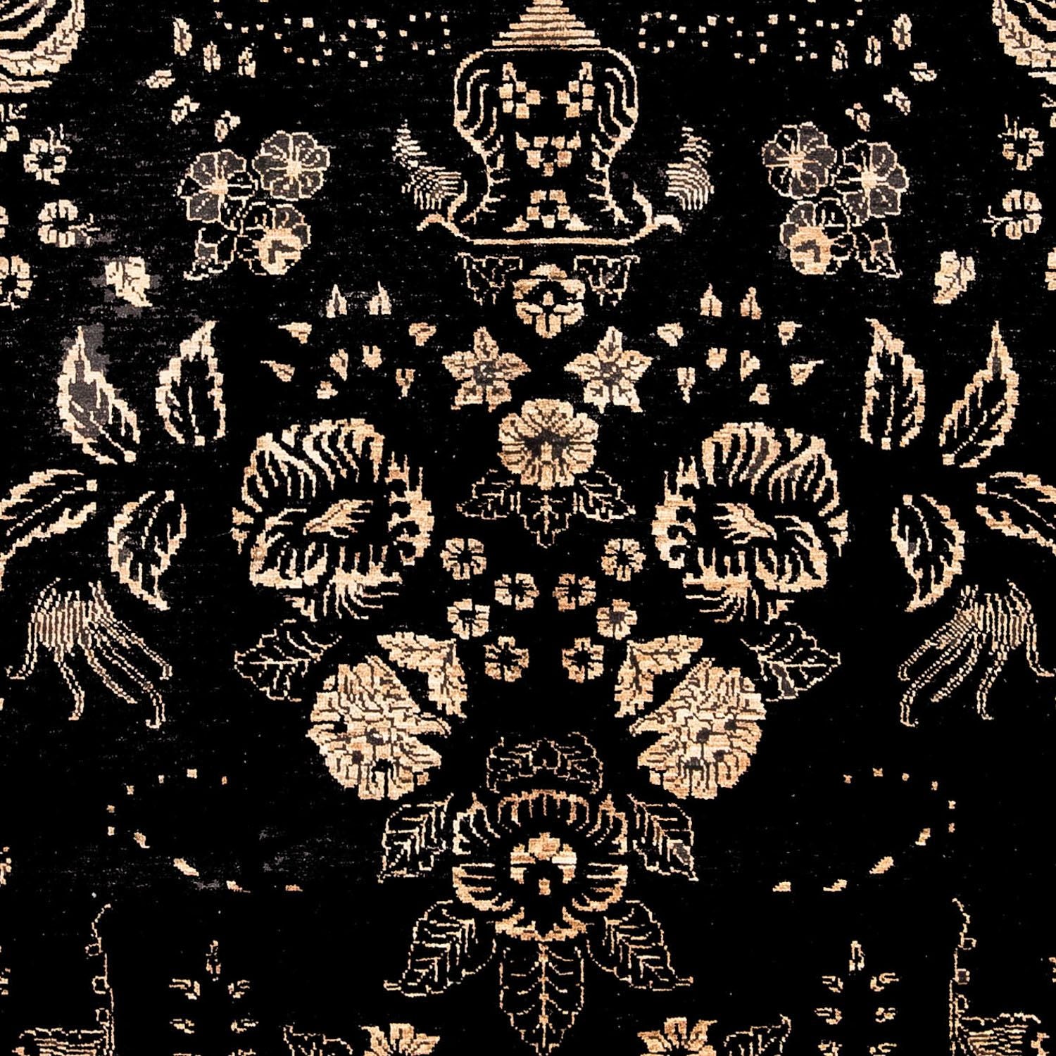 Alfombra de diseño - 301 x 212 cm - azul oscuro