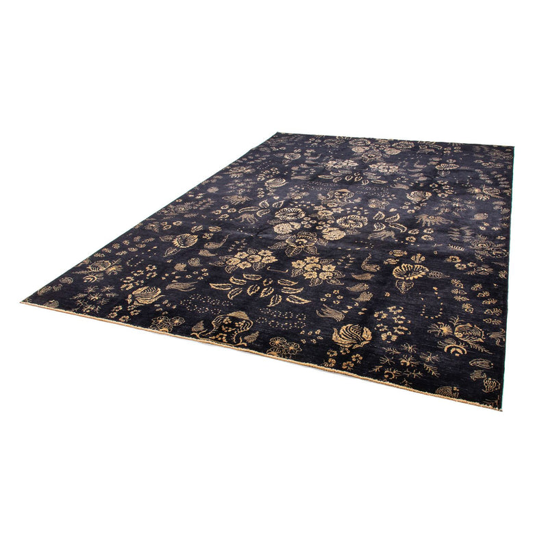 Alfombra de diseño - 301 x 212 cm - azul oscuro