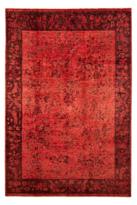 Alfombra Ziegler - 296 x 206 cm - rojo oscuro