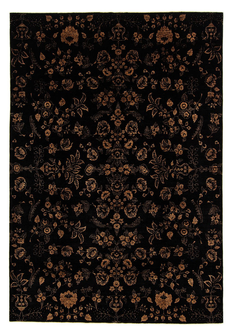 Alfombra Ziegler - 381 x 294 cm - azul oscuro