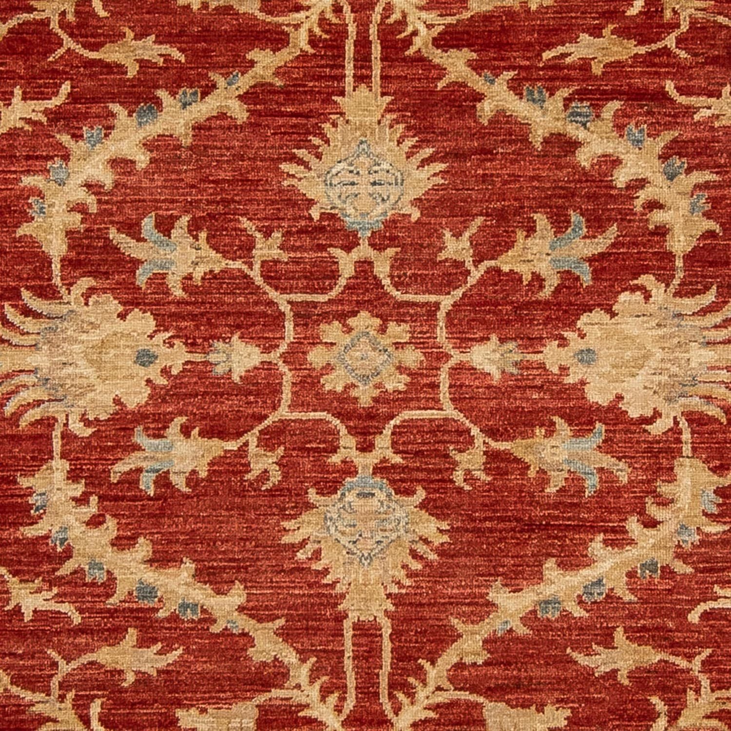 Alfombra Ziegler - 285 x 203 cm - rojo oscuro