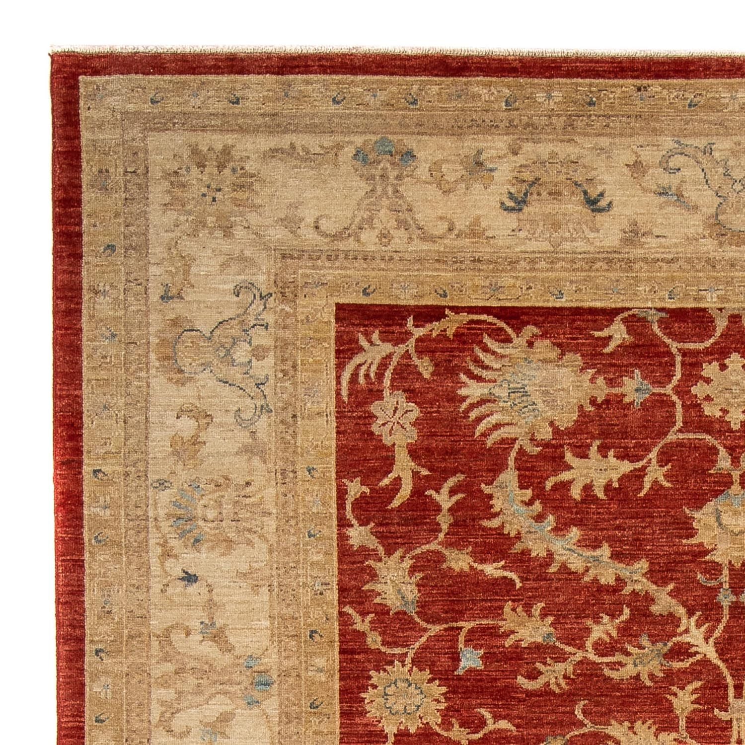 Alfombra Ziegler - 285 x 203 cm - rojo oscuro