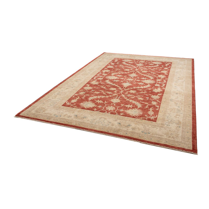 Alfombra Ziegler - 285 x 203 cm - rojo oscuro