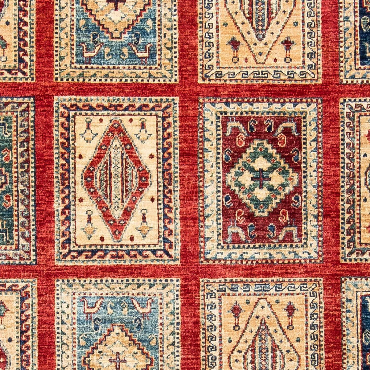 Alfombra Ziegler - 243 x 174 cm - rojo oscuro