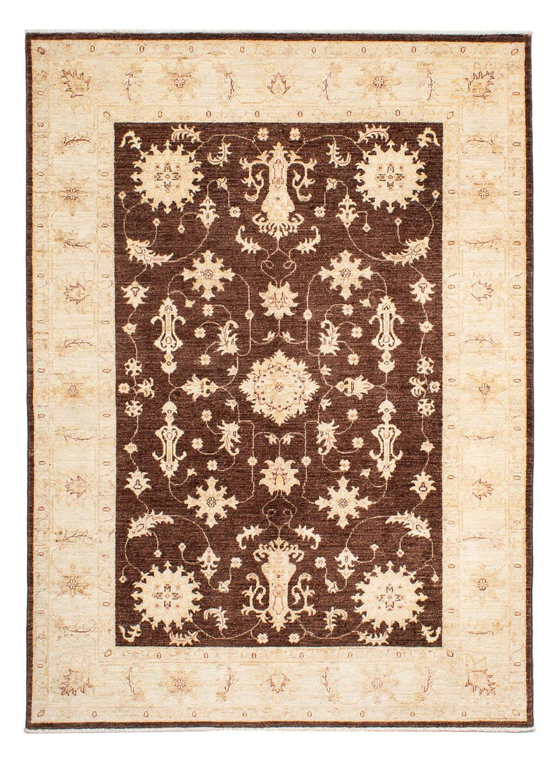 Alfombra persa - Nómada - 233 x 167 cm - marrón