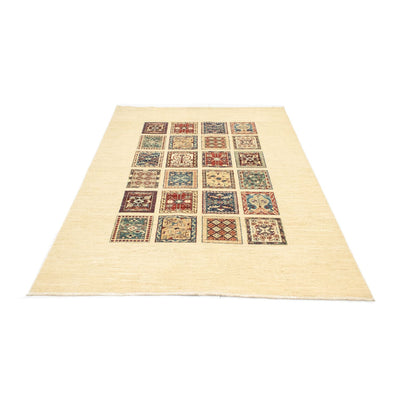 Alfombra Gabbeh - Indus - 211 x 143 cm - beige