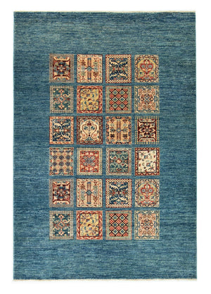 Alfombra Ziegler - 209 x 145 cm - azul marino