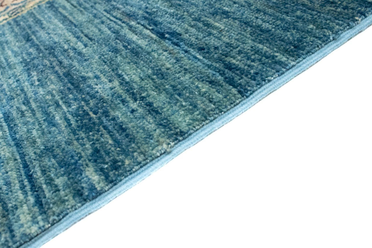 Alfombra Ziegler - 209 x 145 cm - azul marino