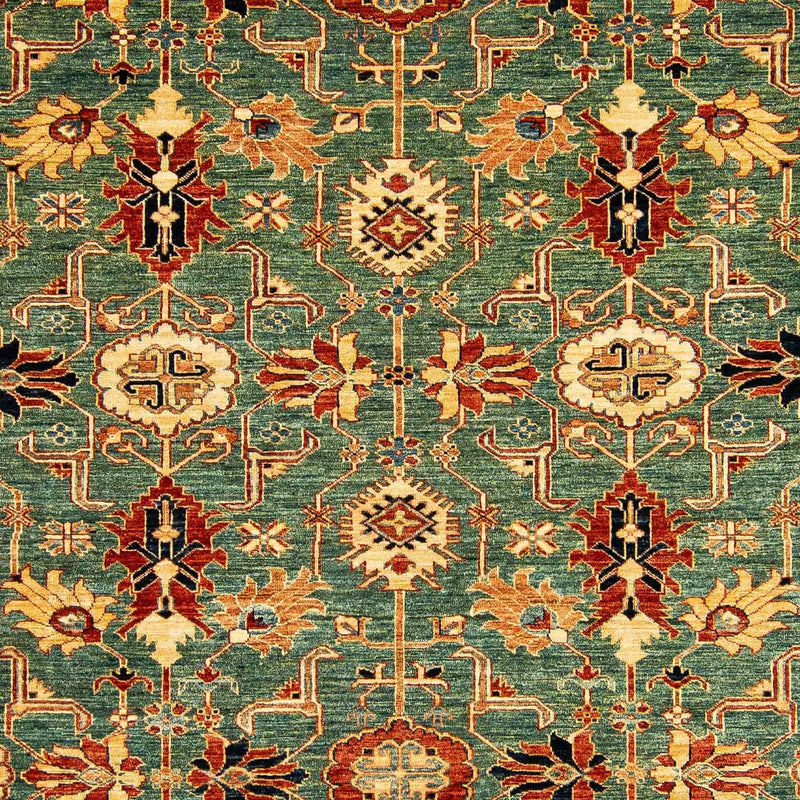Alfombra Ziegler - Kazak - 333 x 249 cm - verde