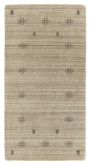 Alfombra Gabbeh - Loribaft Persa - 140 x 70 cm - multicolor