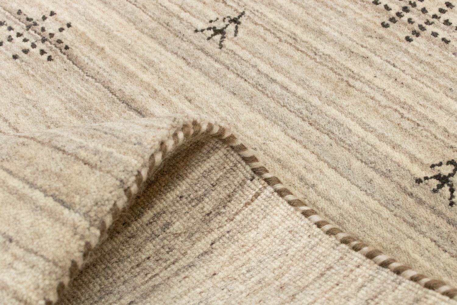 Alfombra Gabbeh - Loribaft Persa - 140 x 70 cm - multicolor