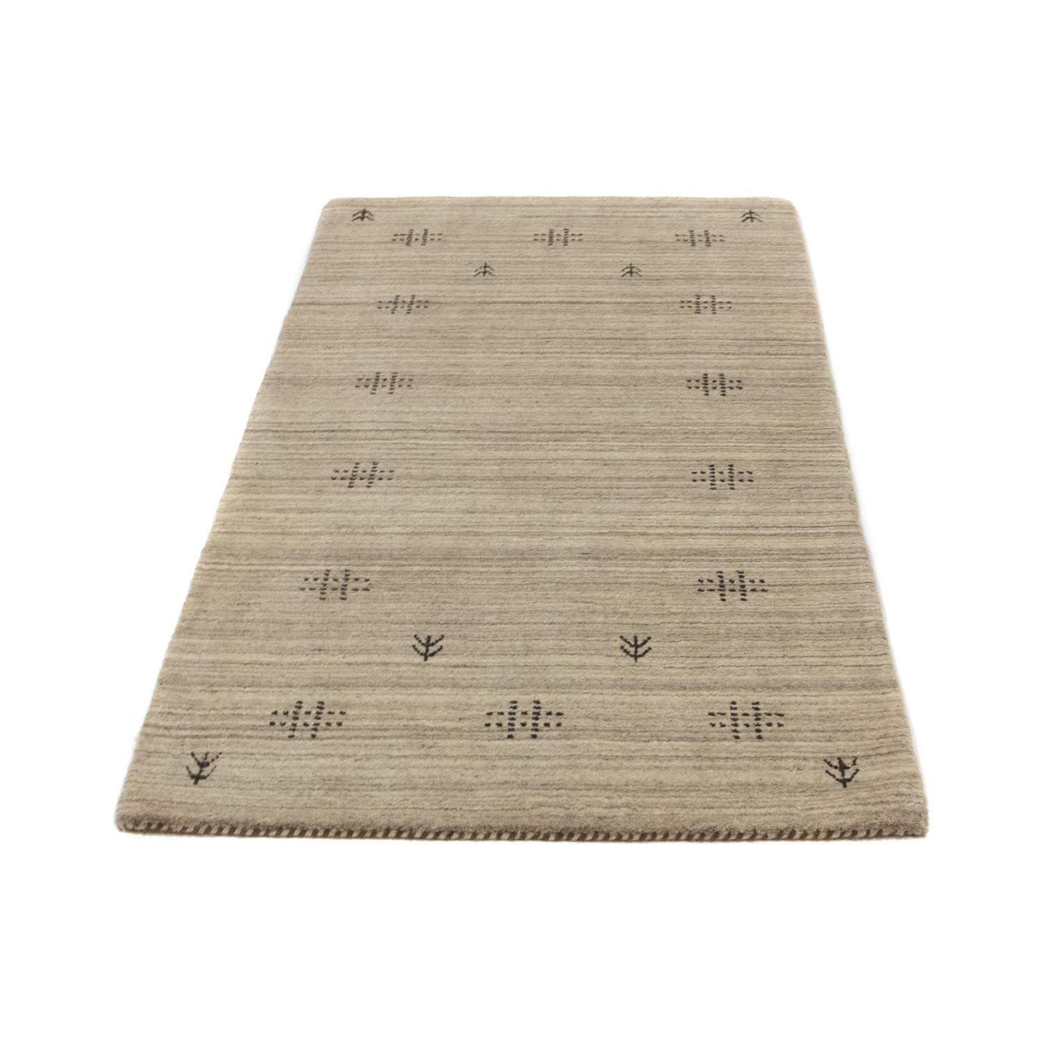 Alfombra Gabbeh - Loribaft Persa - 140 x 70 cm - multicolor