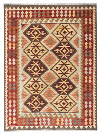 Alfombra Kelim - Oriental - 201 x 153 cm - beige