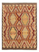 Kilim Maimana Alfombra 190x145cm - Alfombra de lana