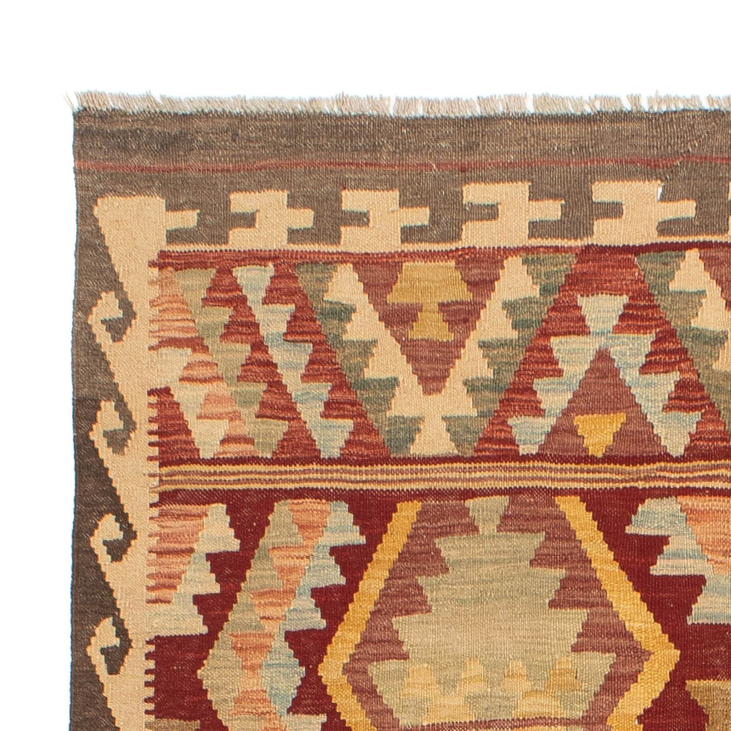 Alfombra Kelim - Splash - 190 x 145 cm - multicolor