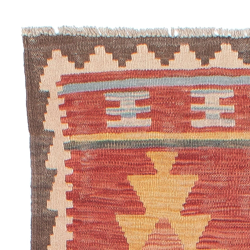 Alfombra de pasillo Alfombra Kelim - Splash - 296 x 74 cm - multicolor