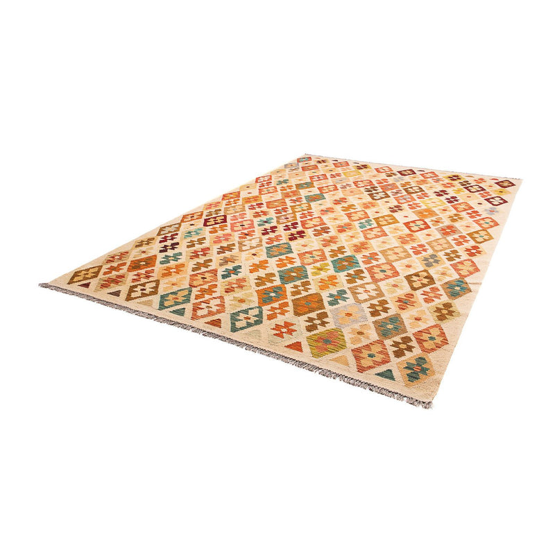 Alfombra Kelim - Splash - 293 x 200 cm - multicolor