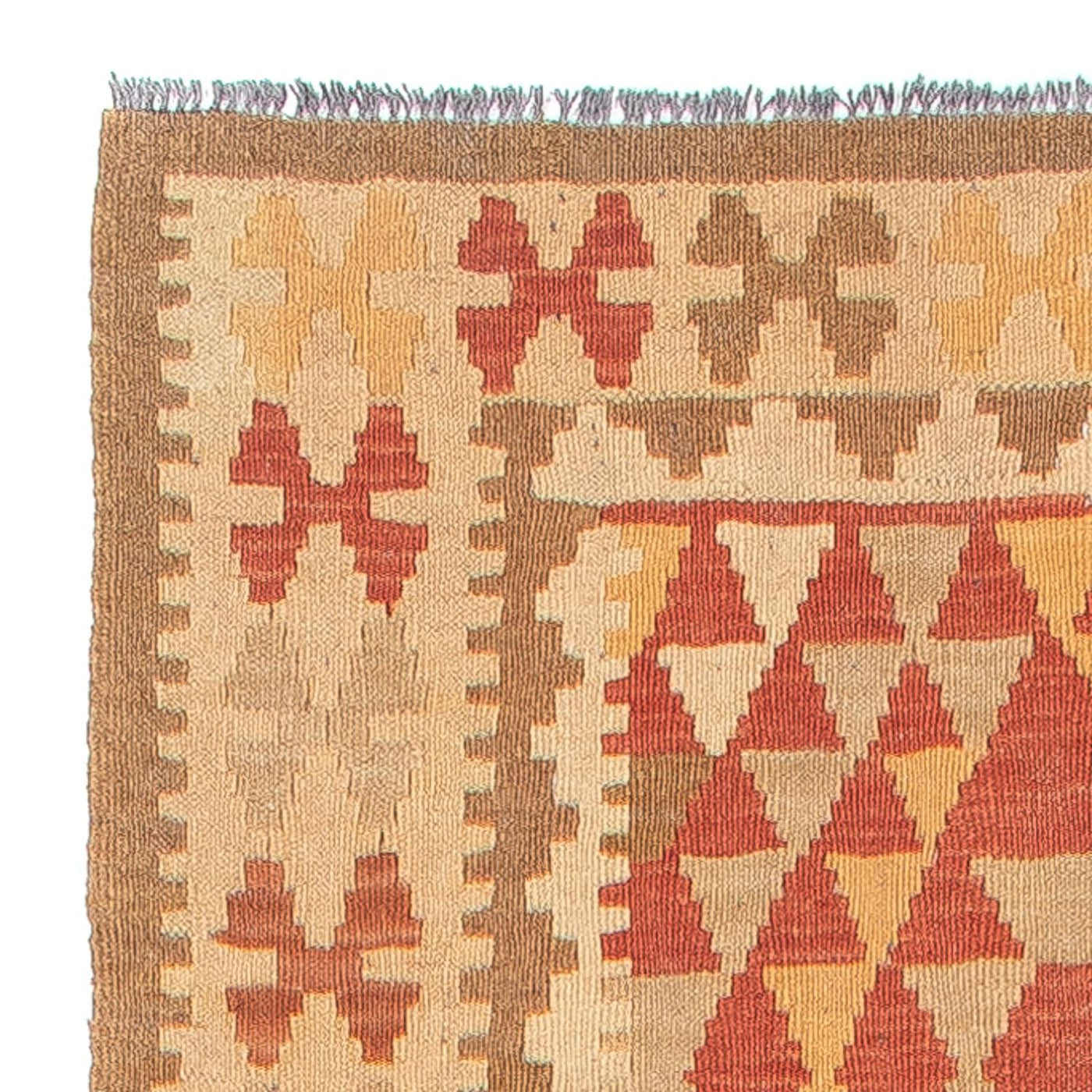 Kilim Maimene Alfombra 405x85cm - Alfombra de lana