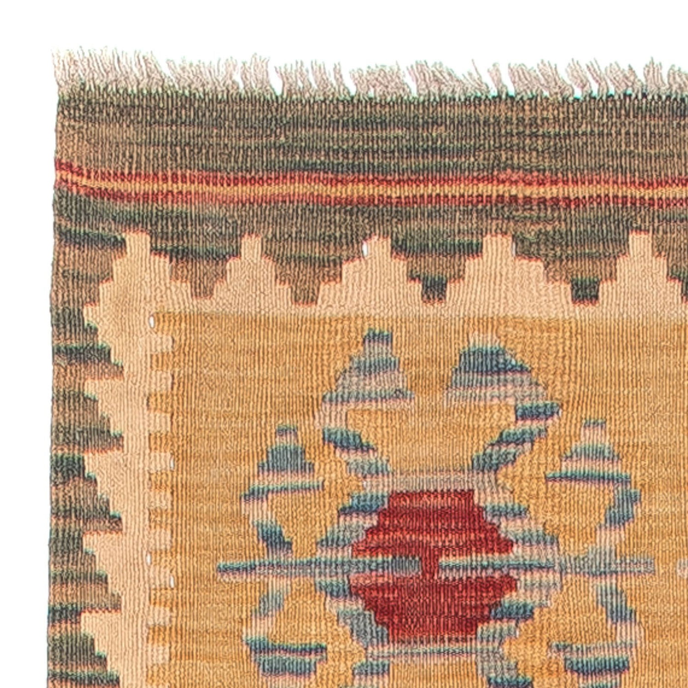 Kilim Maimene Alfombra 407x76cm - Alfombra de lana