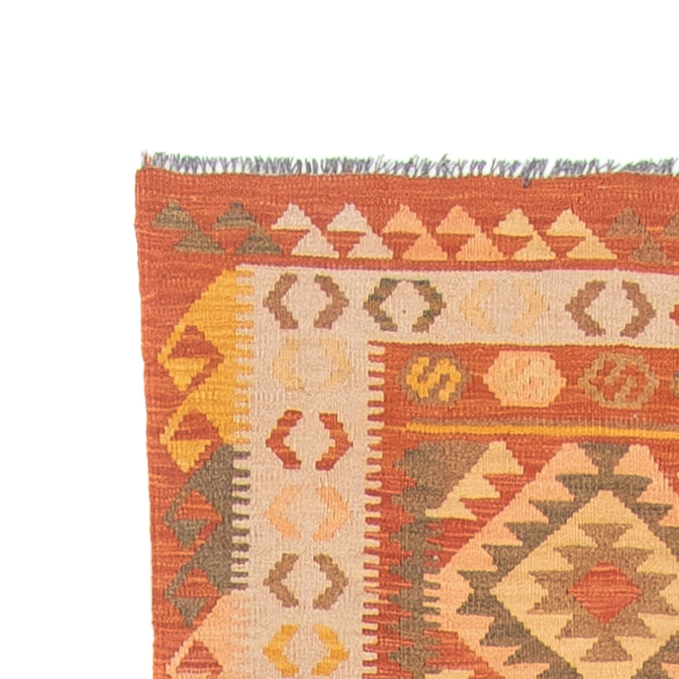 Kilim Maimene Alfombra 435x86cm - Alfombra de lana