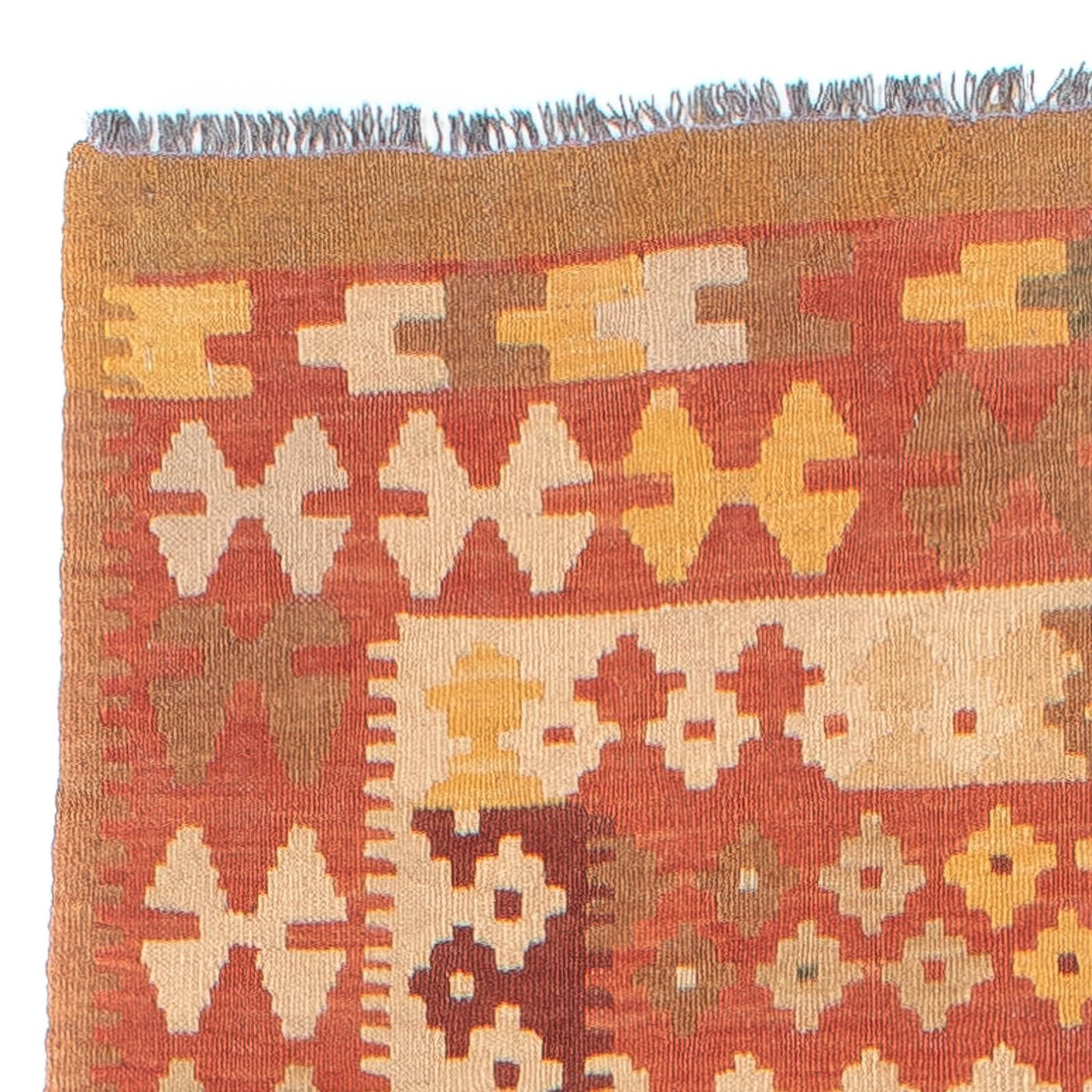 Kilim Maimana Alfombra 323x90cm - Alfombra de lana