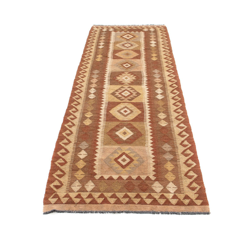 Alfombra de pasillo Alfombra Kelim - Splash - 284 x 79 cm - multicolor