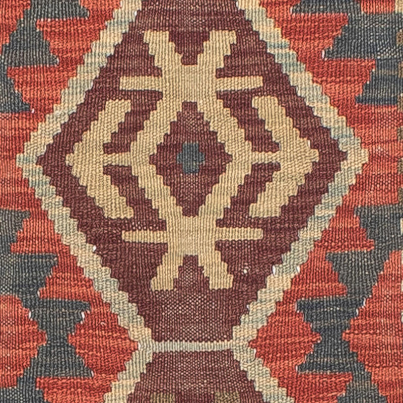 Alfombra de pasillo Alfombra Kelim - Splash - 288 x 73 cm - multicolor
