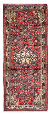 Alfombra de pasillo Alfombra persa - Nómada - 195 x 78 cm - rojo claro