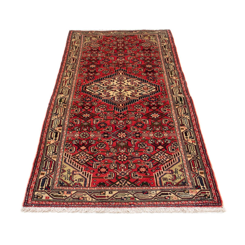 Alfombra de pasillo Alfombra persa - Nómada - 195 x 78 cm - rojo claro