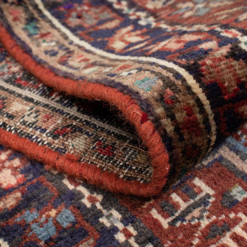 Alfombra de pasillo Alfombra persa - Nómada - 196 x 65 cm - rojo claro
