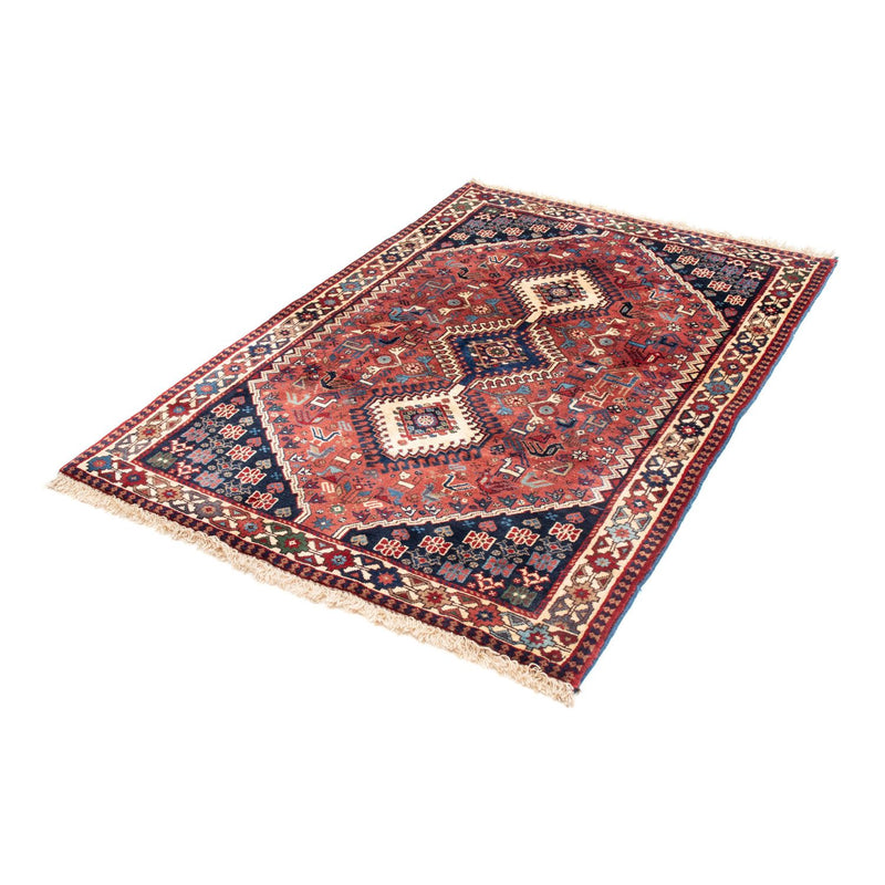 Alfombra de pasillo Alfombra persa - Nómada - 196 x 65 cm - rojo claro