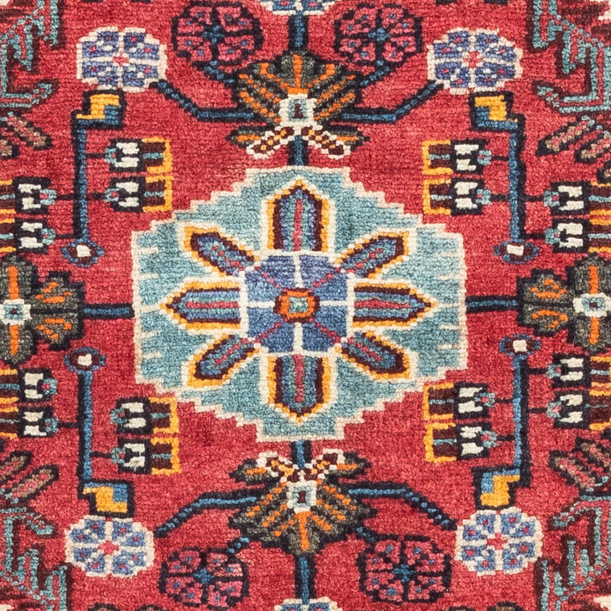 Alfombra persa - Nómada - 120 x 85 cm - rojo