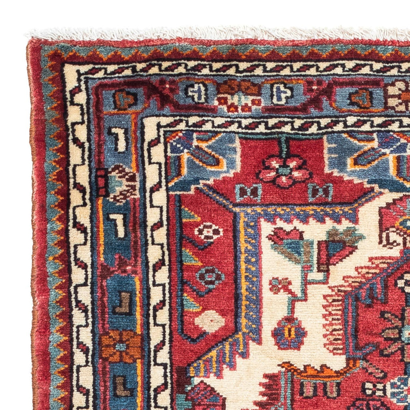 Alfombra persa - Nómada - 120 x 85 cm - rojo