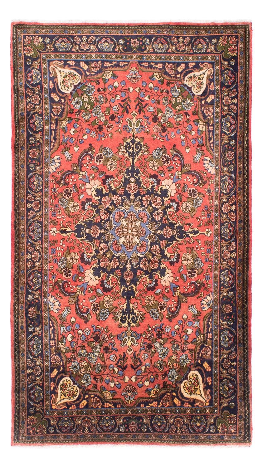 Alfombra persa - Nómada - 255 x 154 cm - rojo claro