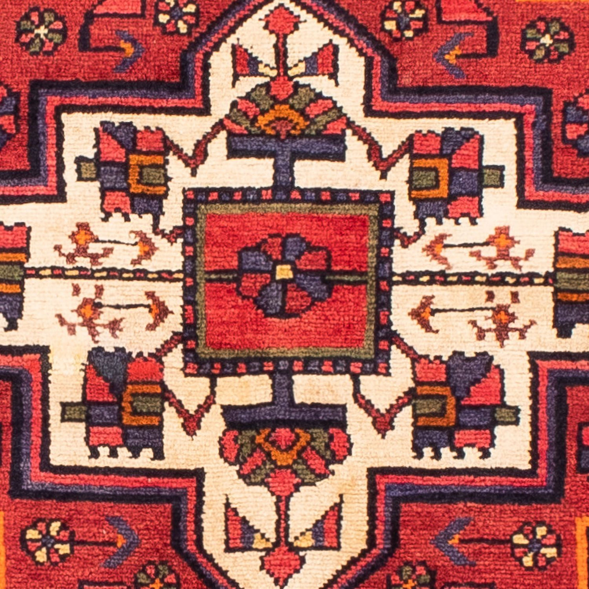 Alfombra persa - Nómada - 235 x 145 cm - rojo oscuro