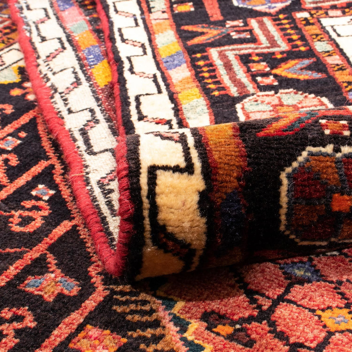 Alfombra persa - Nómada - 248 x 140 cm - rojo oscuro