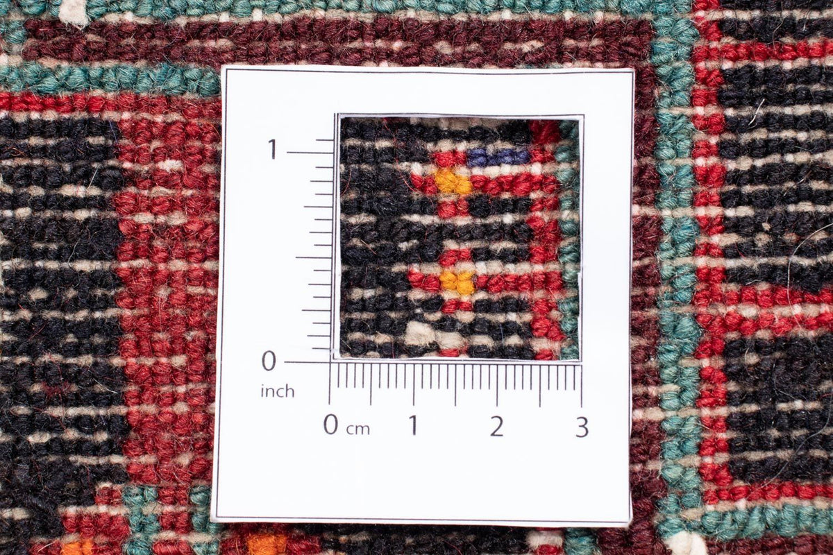 Alfombra persa - Nómada - 248 x 140 cm - rojo oscuro