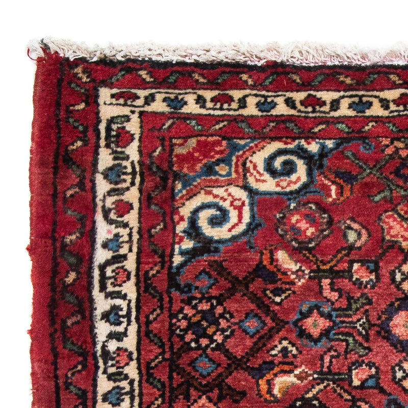 Alfombra persa - Nómada - 98 x 73 cm - rojo oscuro