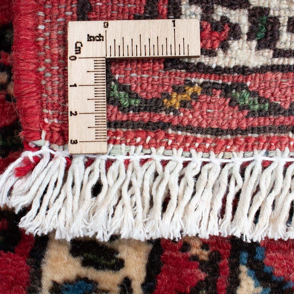 Alfombra persa - Nómada - 98 x 73 cm - rojo oscuro