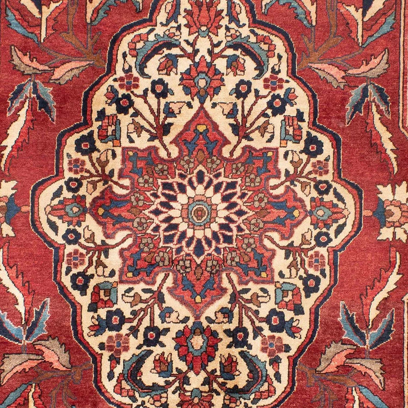 Alfombra persa - Nómada - 333 x 212 cm - rojo oscuro