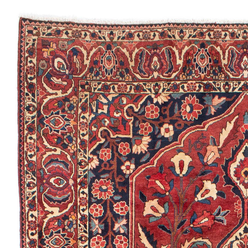 Alfombra persa - Nómada - 333 x 212 cm - rojo oscuro