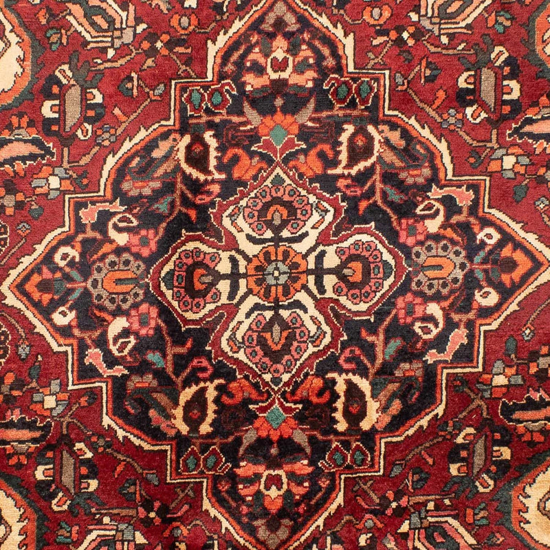 Alfombra persa - Nómada - 295 x 202 cm - rojo oscuro