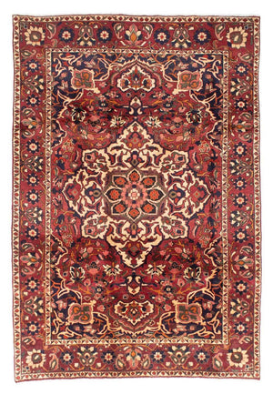 Alfombra persa - Nómada - 306 x 208 cm - rojo